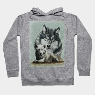 Tundra Wolf Hoodie